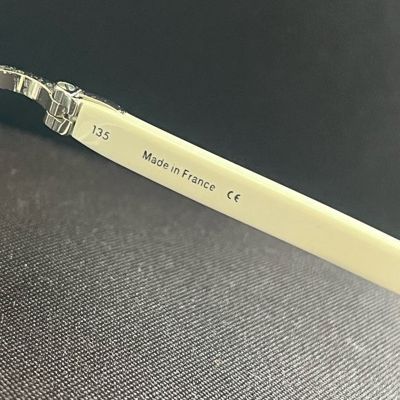 Cartier Women's Glasses in Cream - Picture 4 of 11